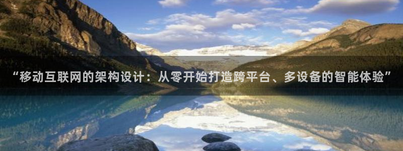 天狮娱乐注册登录：“移动互联网